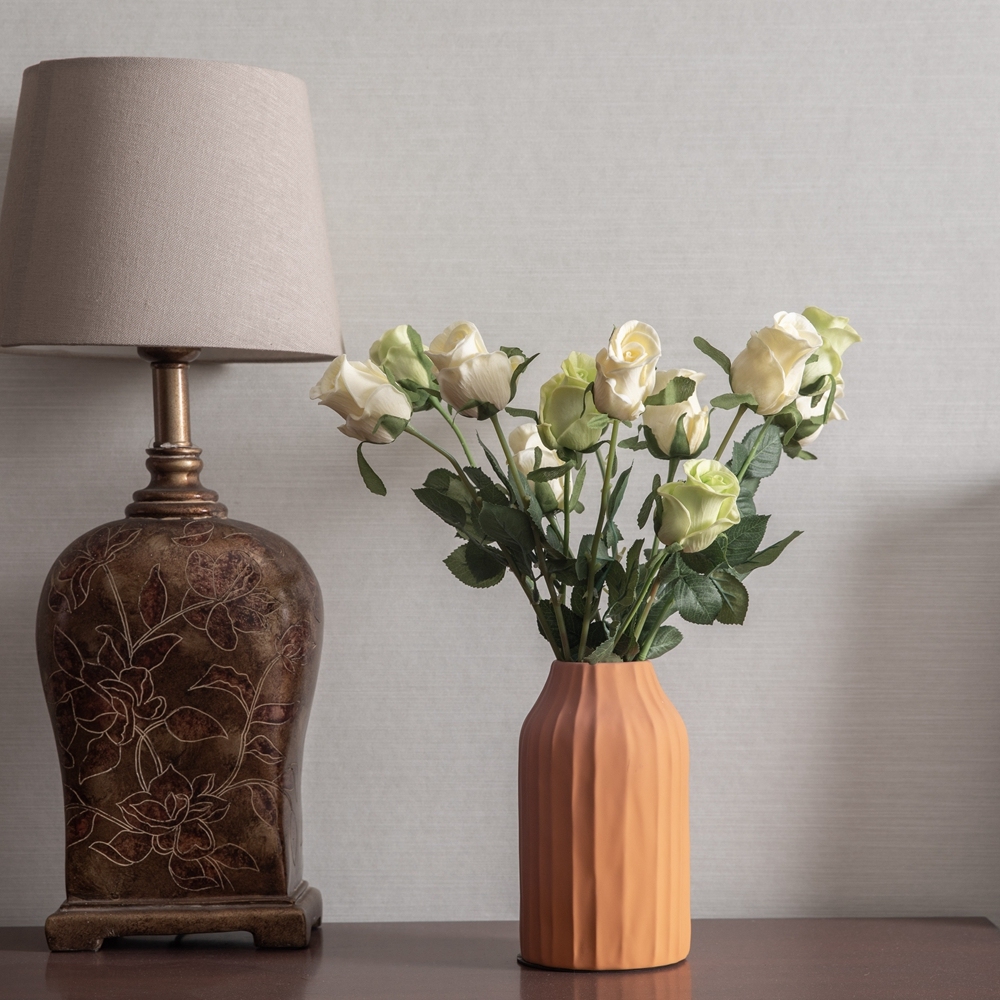 MW01504 Hot Sale Artificial Flower PU Material Rose Stem H: 43 centimeter For Decorative Flowers and Plants
