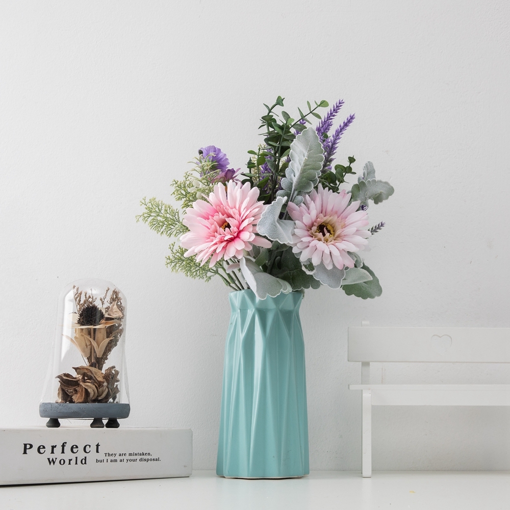 CF01156 Artificial Gerbera Bouquet New Design Garden Wedding Decoration Silk Flowers