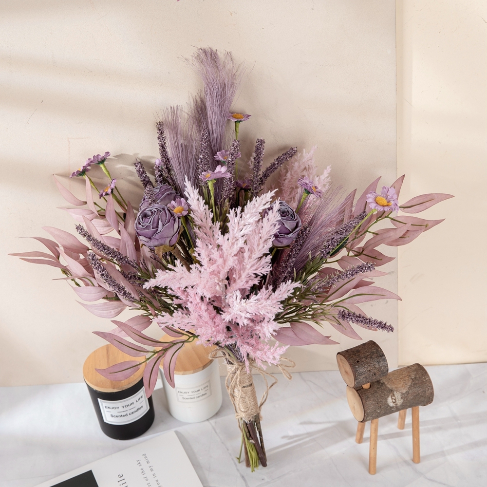 CF01170 Artificial Rose Daisy Bouquet New Design Valentine's Day gift Bridal Bouquet
