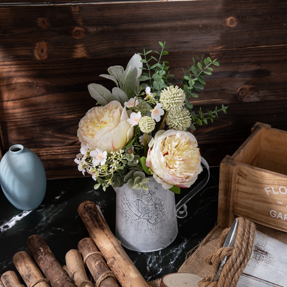 CF01177 Artificial Peony Bouquet New Design Valentine's Day gift Bridal Bouquet Party Decoration