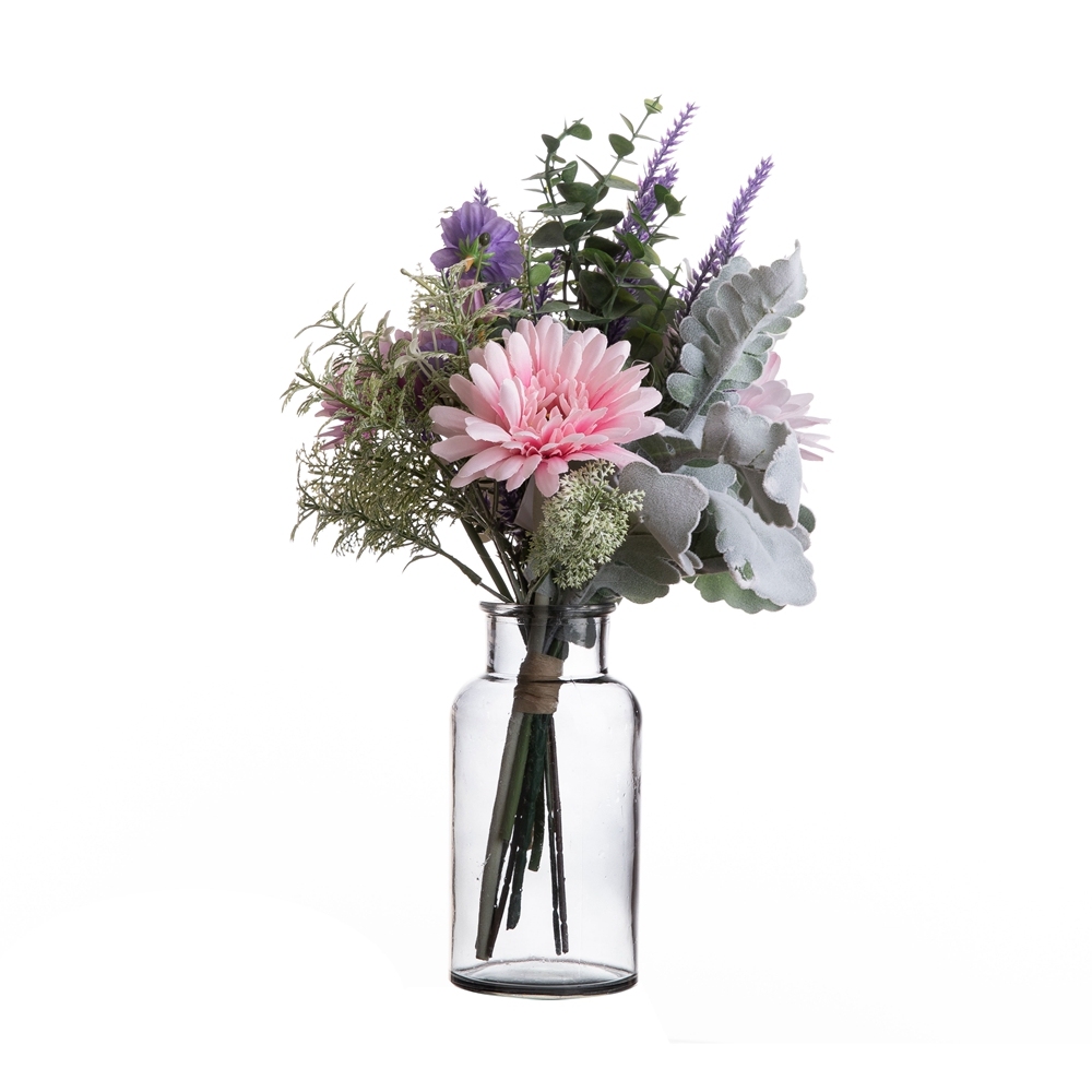 CF01156 Artificial Gerbera Bouquet New Design Garden Wedding Decoration Silk Flowers