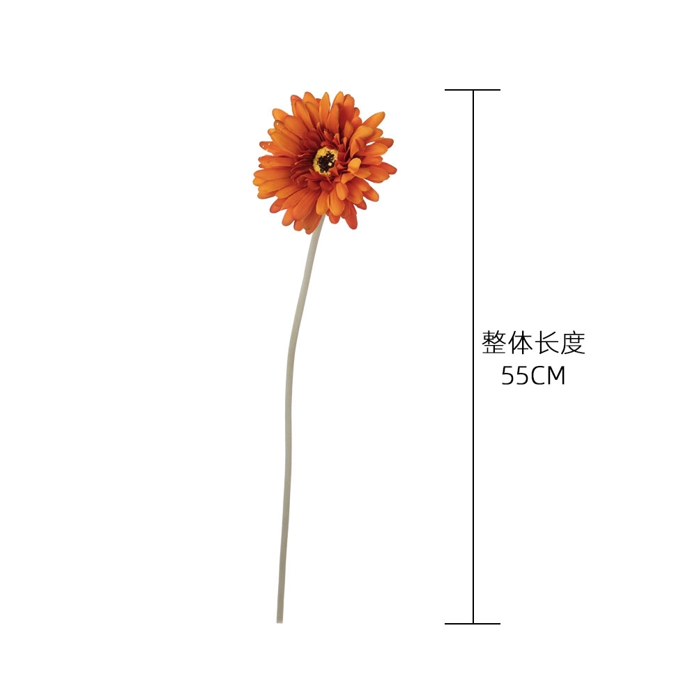 GF10004 silk Polychromatic fall Gerbera artificial flower for home decoration