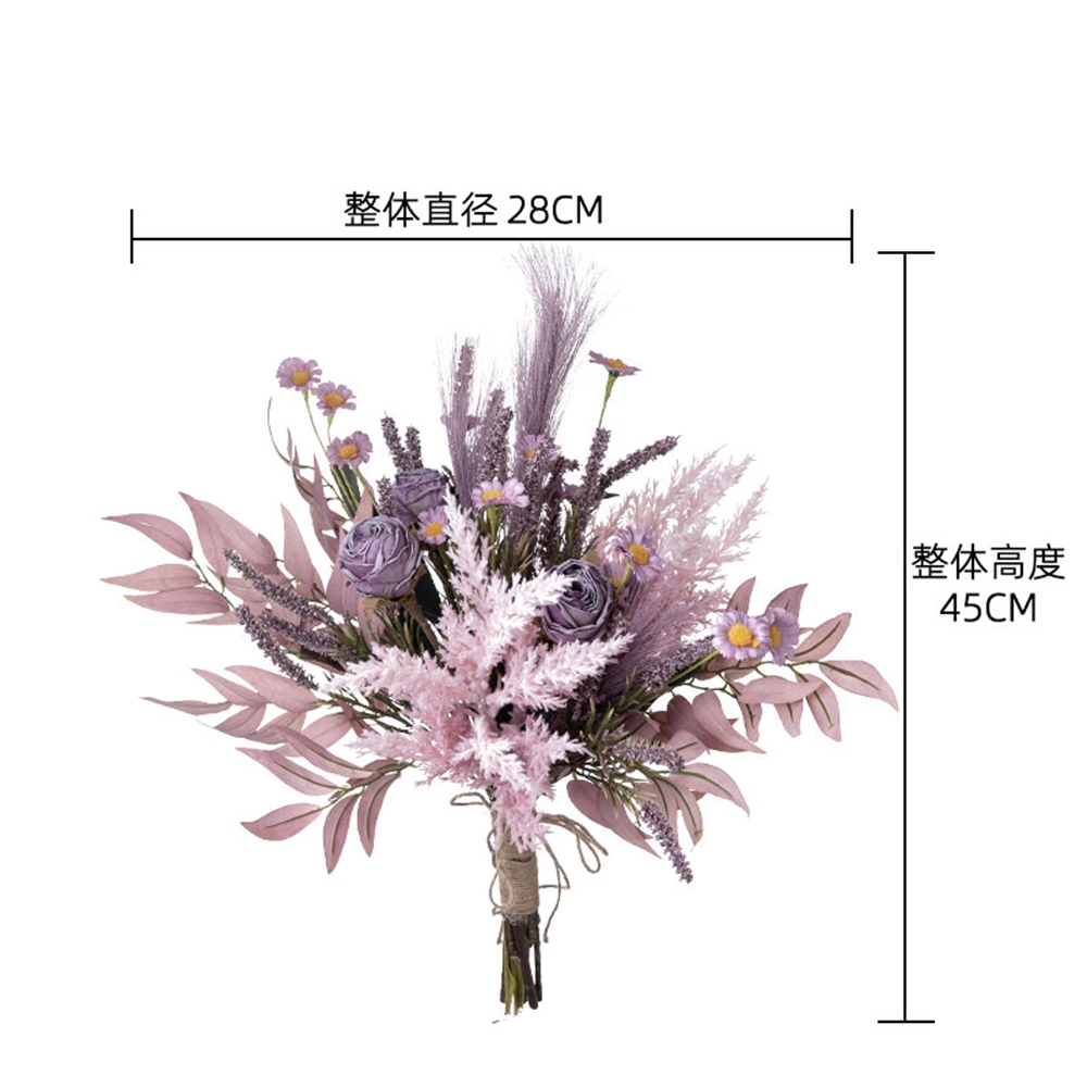CF01170 Artificial Rose Daisy Bouquet New Design Valentine's Day gift Bridal Bouquet