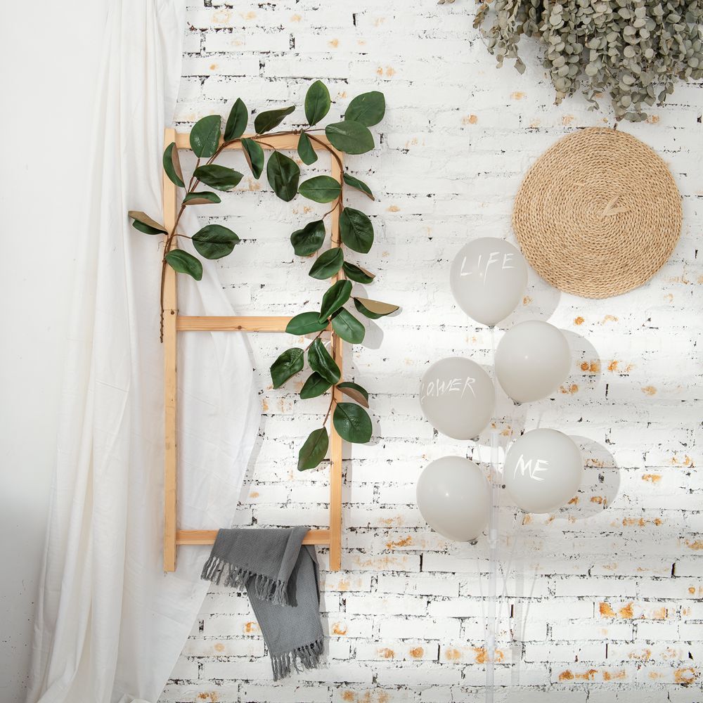 MW61210 Factory Direct Sale Artificial Plant Leaves Fabric 183centimeter Magnolia Vine garland For Garden Wedding Decoration