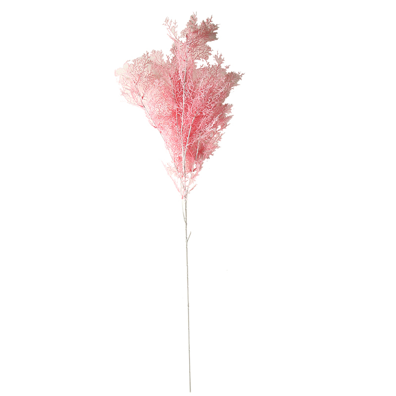 MW53463 New Design Artificial Rime Flower Plant Plastic Material For Wedding Decoration