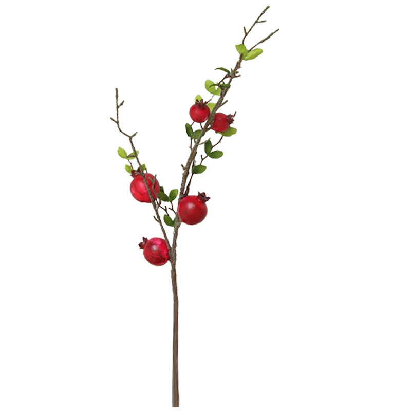 MW10884 New Design Artificial Flower Berry Fruit Pomegranate Made by Foam For Wedding Supplies