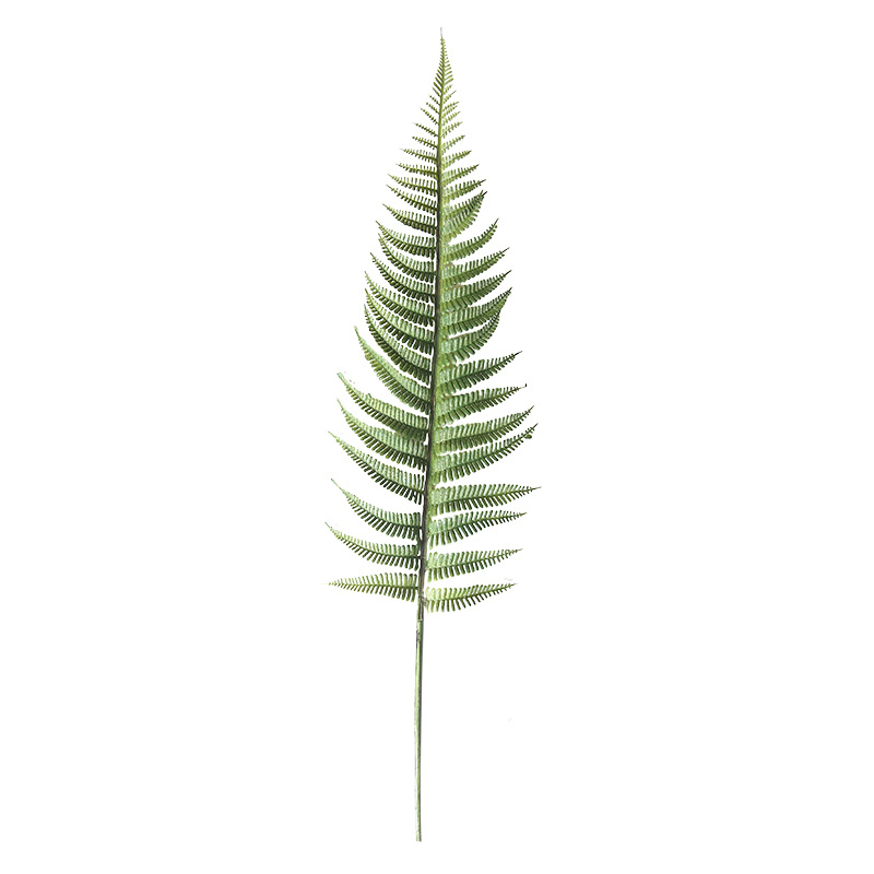 MW45555 Popular Real Touch Green Artificial Plastic Scutellaria Palming Tree Leaves Faux Plant For Christmas Decoration