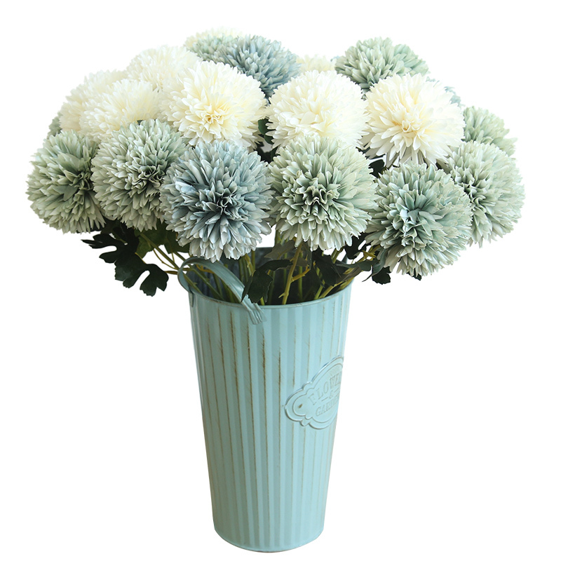 MW57890 Factory Direct Sale Artificial Silk Flower Long Stem Pandoraing Ball For Valentine's Day gift