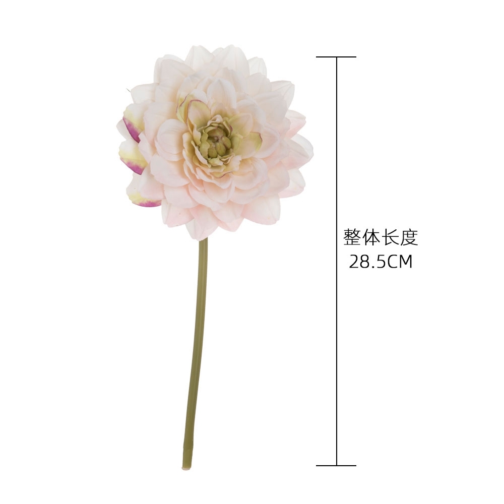 MW52663 Artificial Flower Dahlia Hot Selling Garden Wedding Decoration Decorative Flower