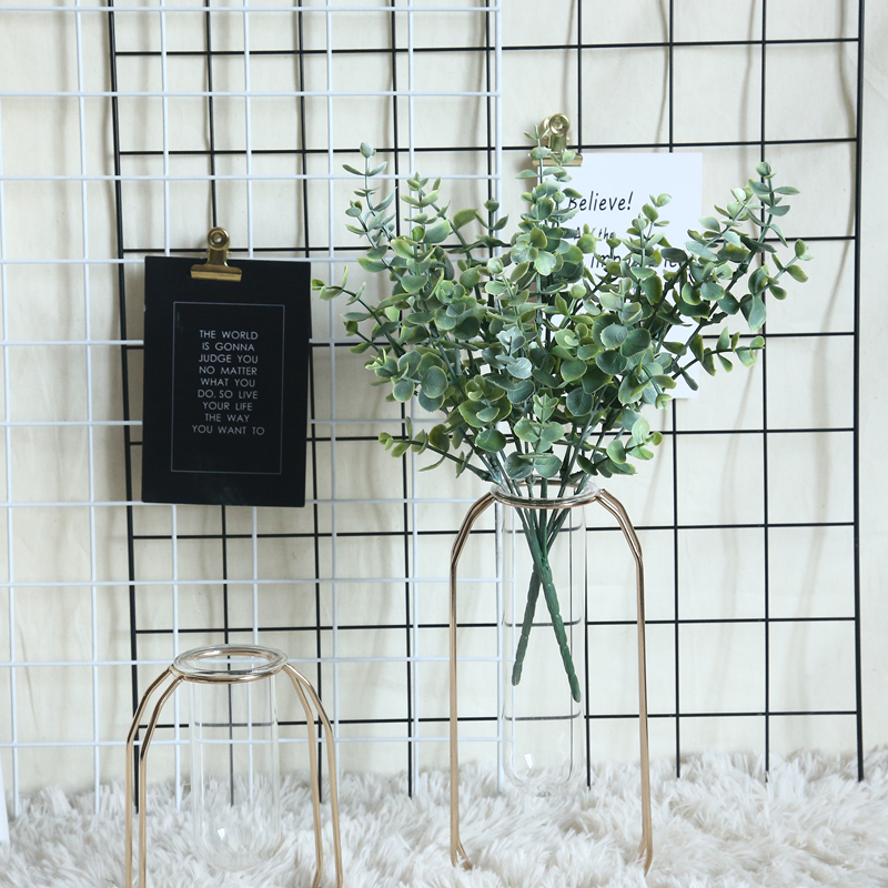MW56003 New Design Artificial Flower Plant Eucalyptus Plant Silver Dollar wedding Leaves For Wedding Supplies