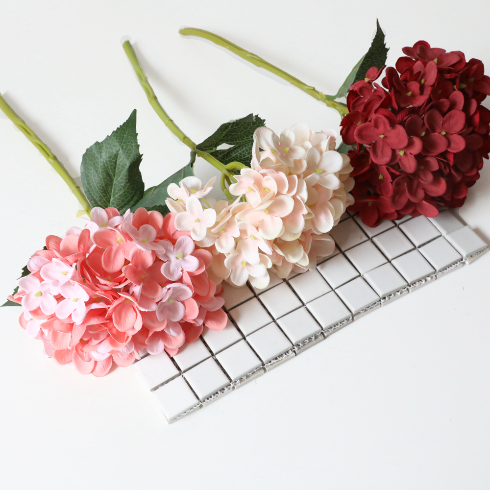 YC1011 Professional Hydrangea Artificial Flower backdrops indoor wedding decoration