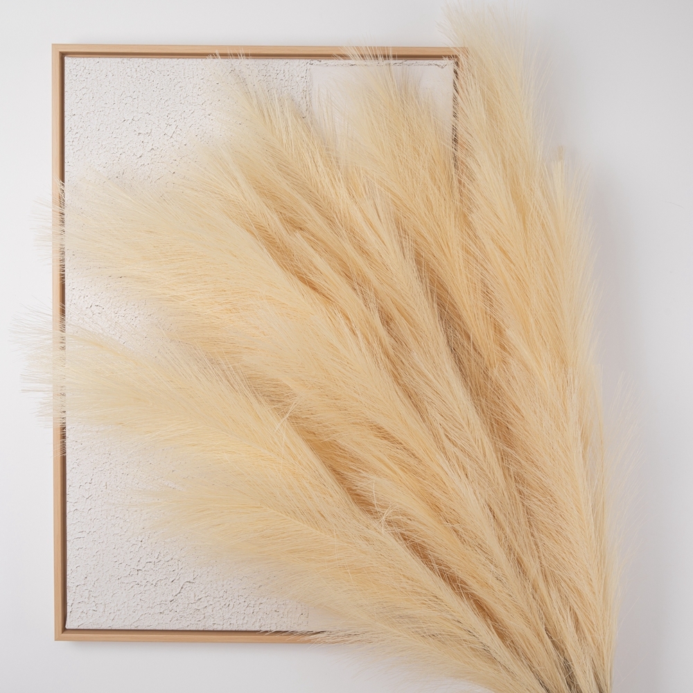 MW61215 Artificial Flower Segmented Assembly Pampas Grass New Design Decorative Flowers and Plants