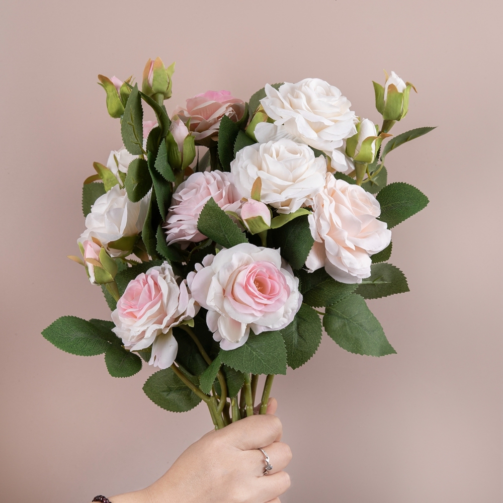MW51011 Artificial Flower Rose New Design Silk Flowers Wedding Decoration Valentine's Day gift