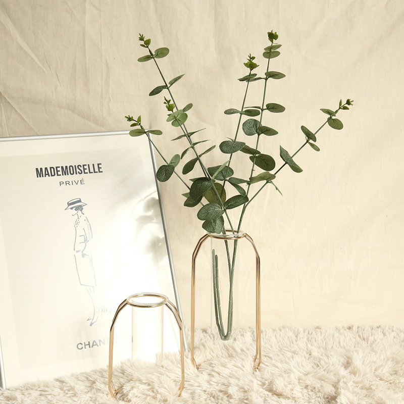 DY1-3213 High Quality Professional Grey Green Eucalyptus Leaf Branches Plant For Valentine's Day gift