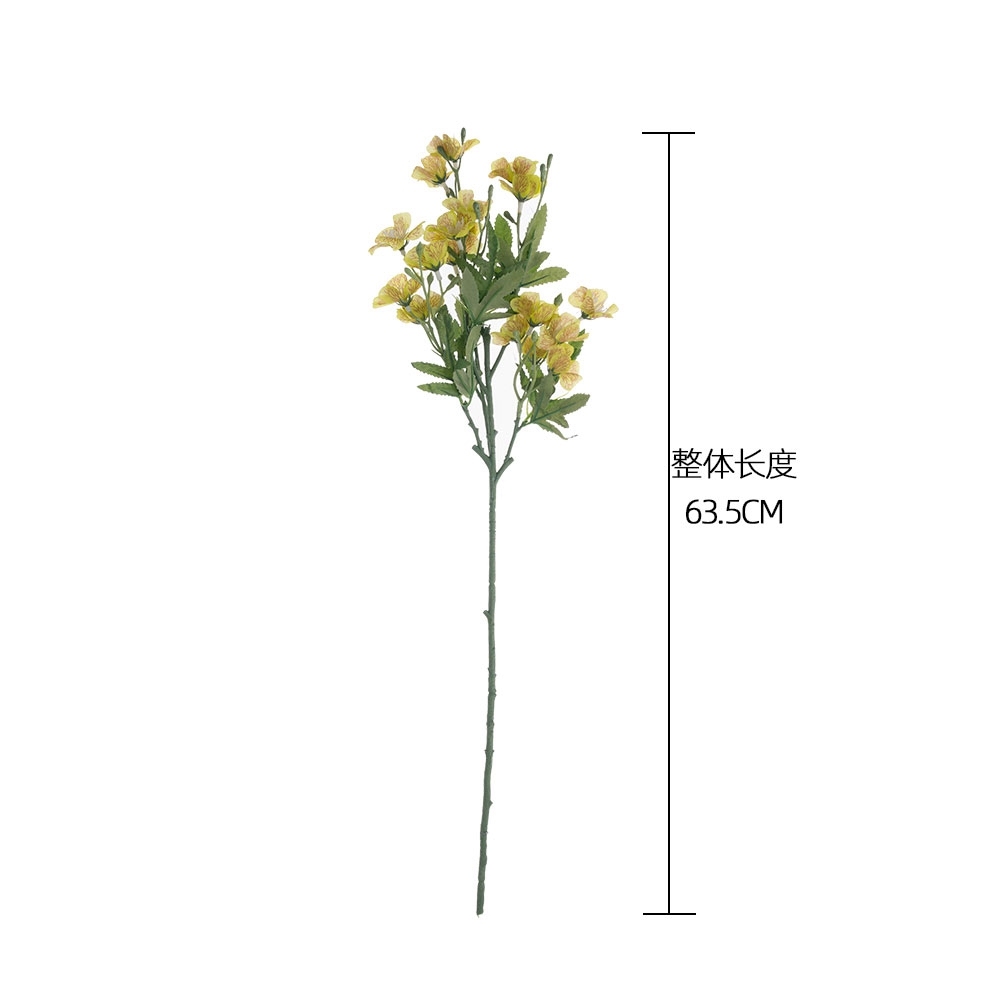 DY1-124A Wholesale Artificial Flower Artifical Silk Screen Printing Galsang Christmas Picks