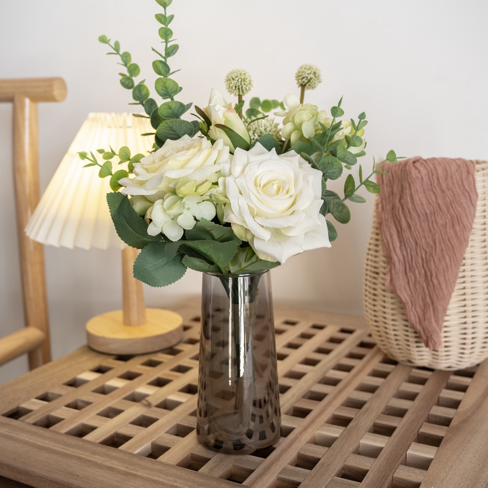 CF01048 Artificial Rose Bouquet New Design Bridal Bouquet Garden Wedding Decoration