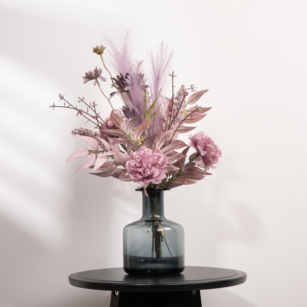 CF01127 Artificial Wild Chrysanthemum and Peony Bouquet New Design Christmas Picks