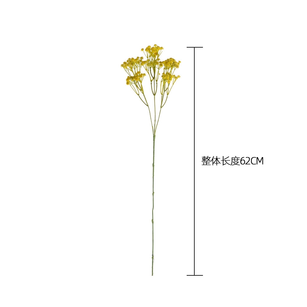 MW53460 Gypsophila Artificial Flowers Real Touch Babys Breath Flower White Wedding Decoration