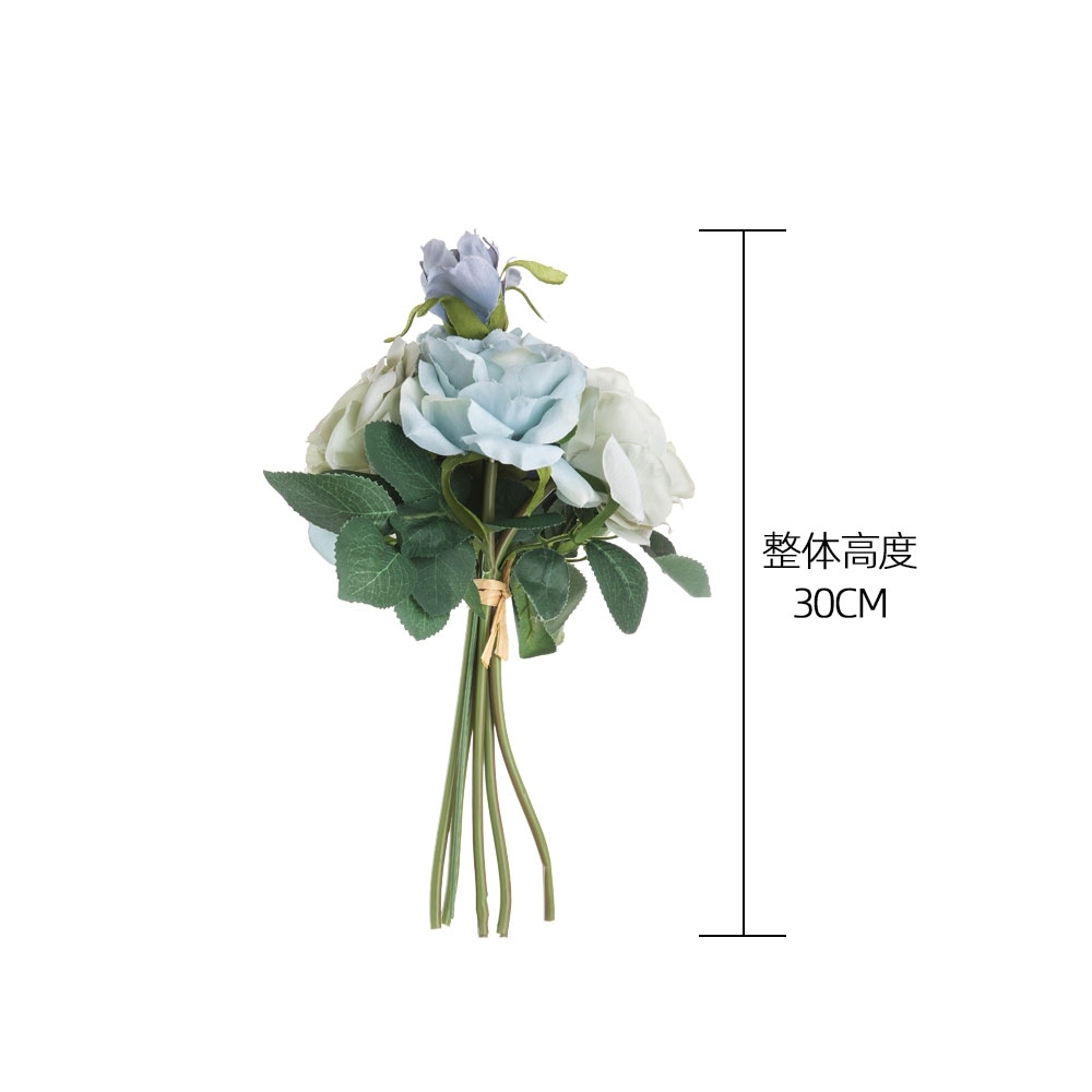 GF15979A Hot Sale Artificial Flower Rose Bouquet For Artifical Silk Mother's Day gift