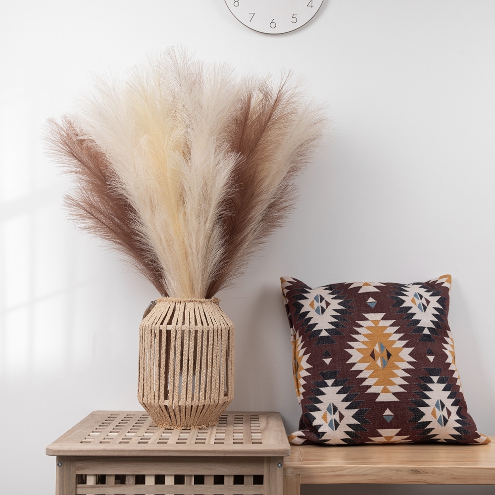 MW61215 Artificial Flower Segmented Assembly Pampas Grass New Design Decorative Flowers and Plants
