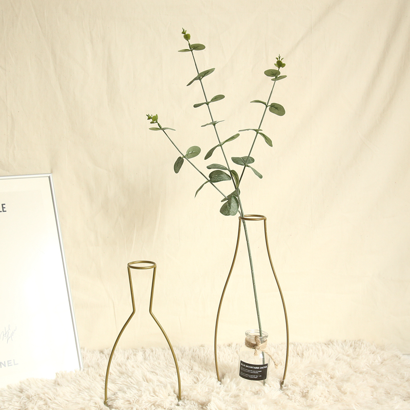 DY1-3213 High Quality Professional Grey Green Eucalyptus Leaf Branches Plant For Valentine's Day gift