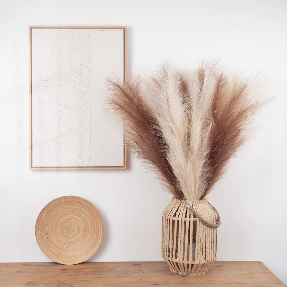 MW61215 Artificial Flower Segmented Assembly Pampas Grass New Design Decorative Flowers and Plants