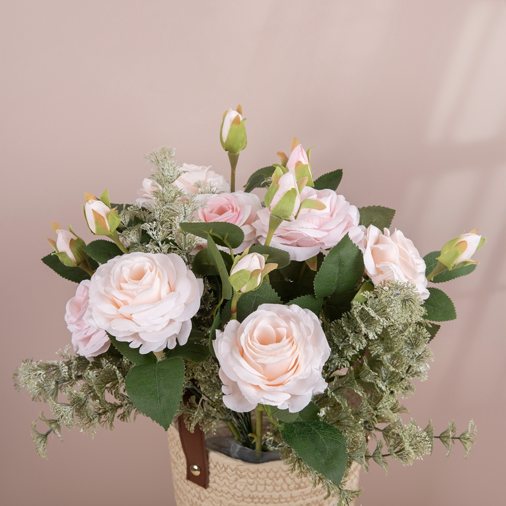 MW51011 Artificial Flower Rose New Design Silk Flowers Wedding Decoration Valentine's Day gift