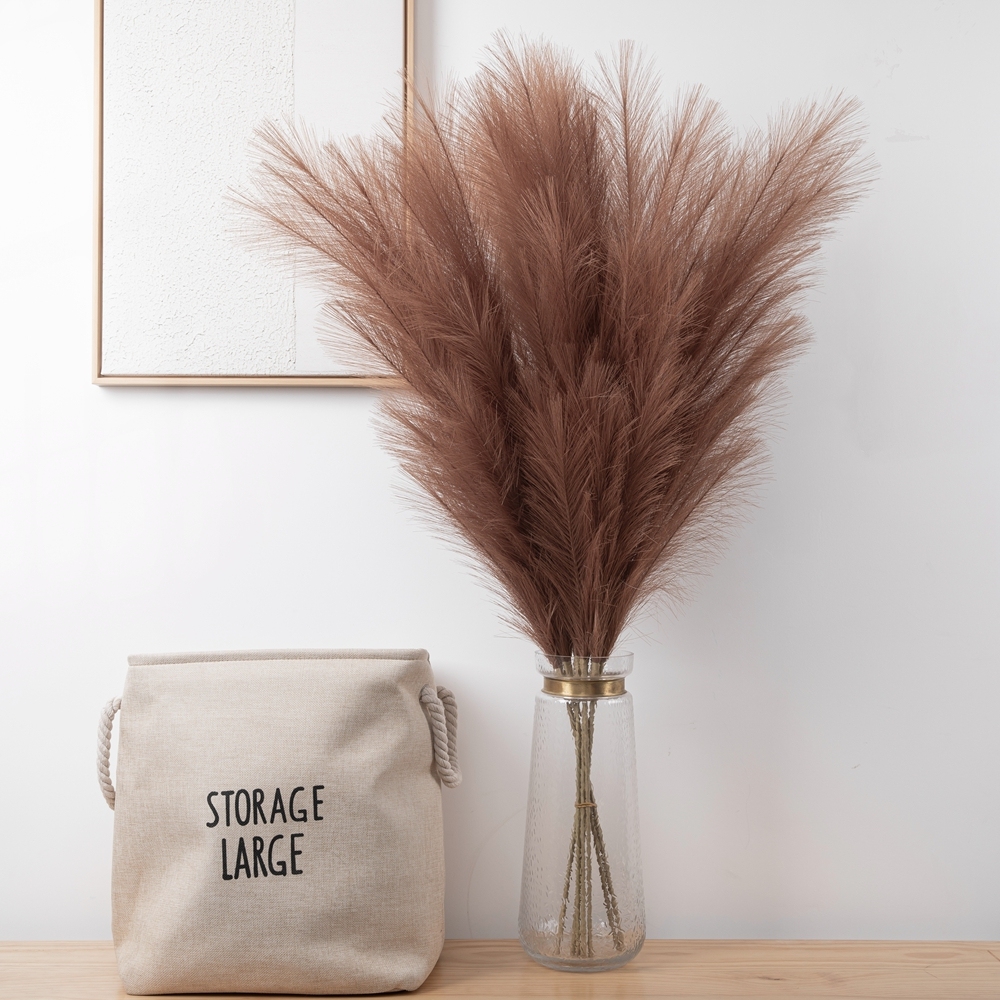 MW61215 Artificial Flower Segmented Assembly Pampas Grass New Design Decorative Flowers and Plants