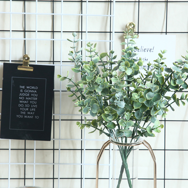 MW56003 New Design Artificial Flower Plant Eucalyptus Plant Silver Dollar wedding Leaves For Wedding Supplies