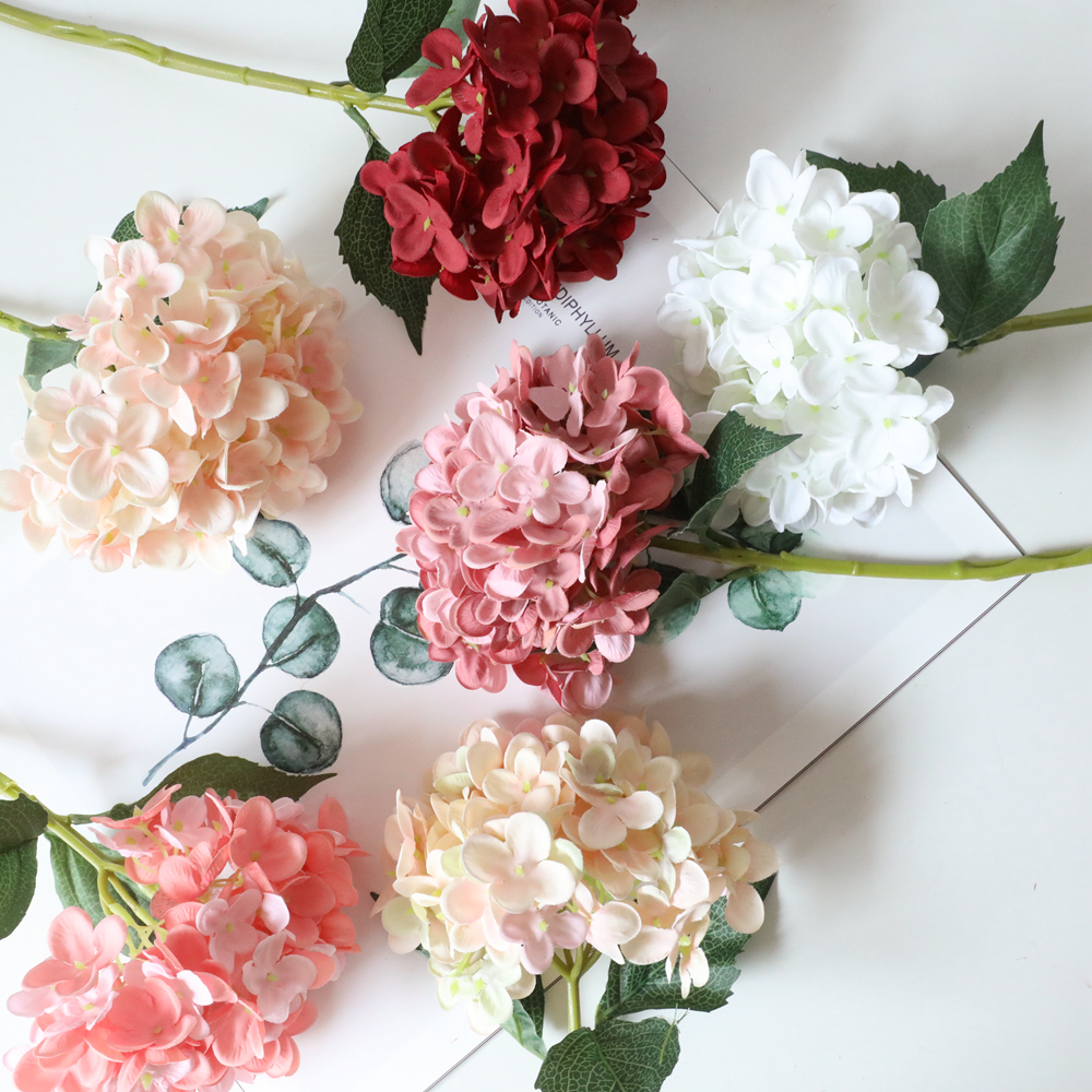 YC1011 Professional Hydrangea Artificial Flower backdrops indoor wedding decoration