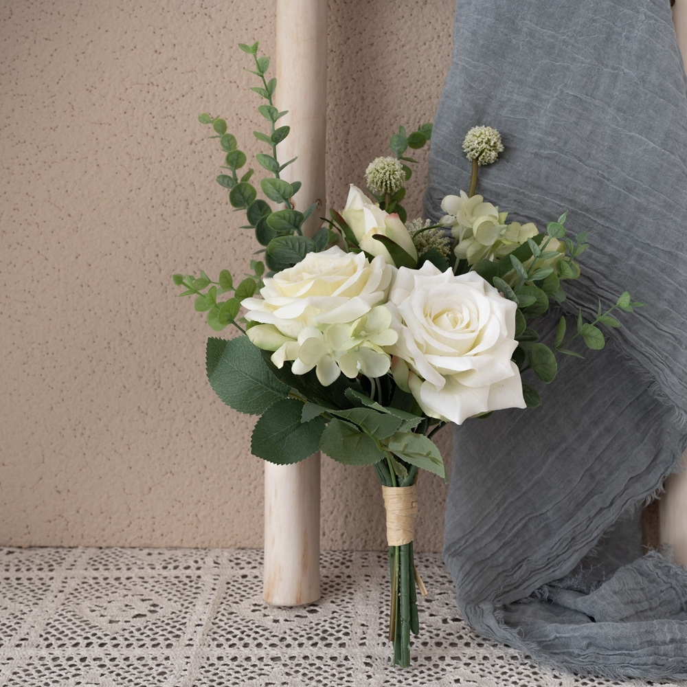 CF01048 Artificial Rose Bouquet New Design Bridal Bouquet Garden Wedding Decoration