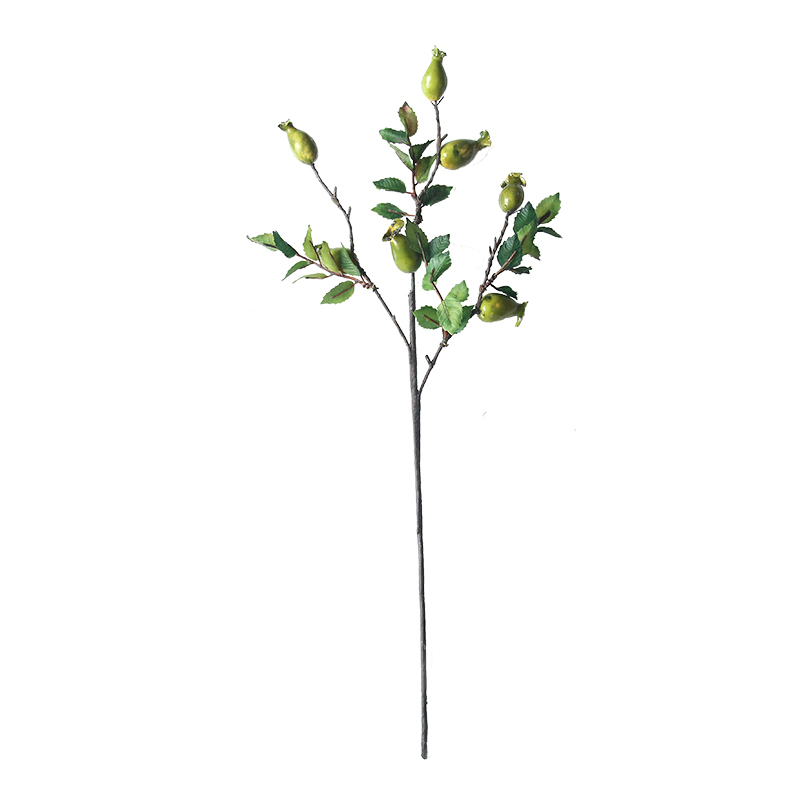 GFT178 Popular Artificial Flower Branch Artificial Foam Berry Fruit For Festive Decorations
