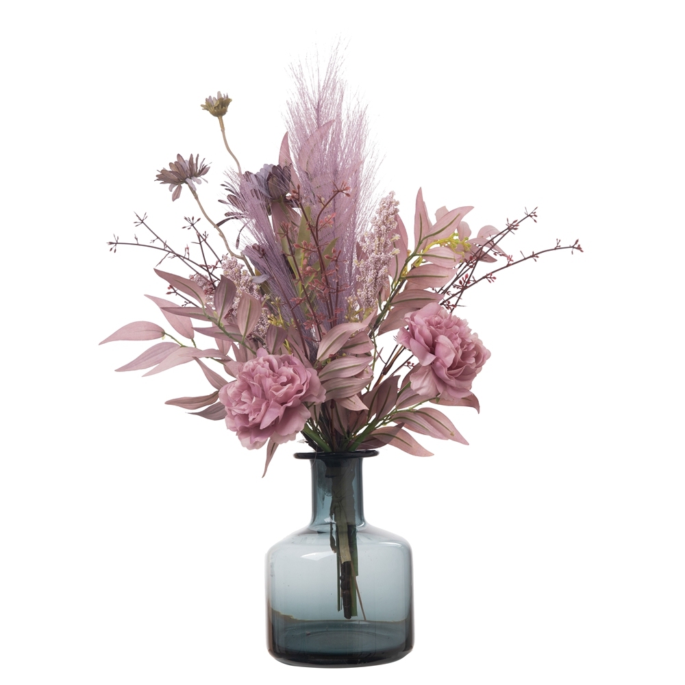 CF01127 Artificial Wild Chrysanthemum and Peony Bouquet New Design Christmas Picks