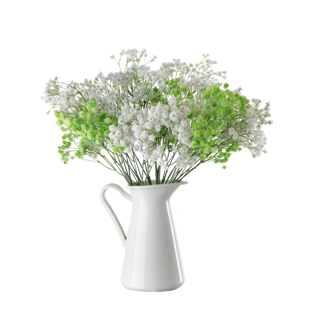 MW53460 Gypsophila Artificial Flowers Real Touch Babys Breath Flower White Wedding Decoration