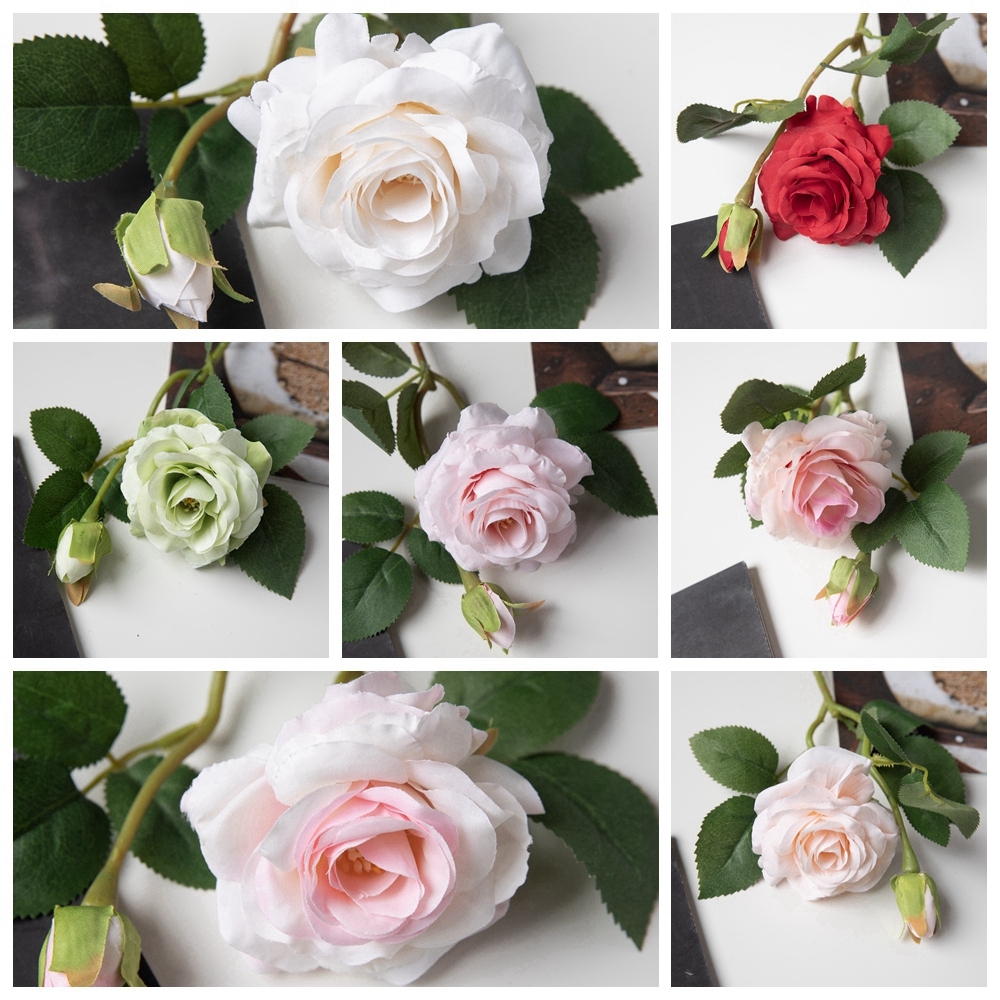 MW51011 Artificial Flower Rose New Design Silk Flowers Wedding Decoration Valentine's Day gift