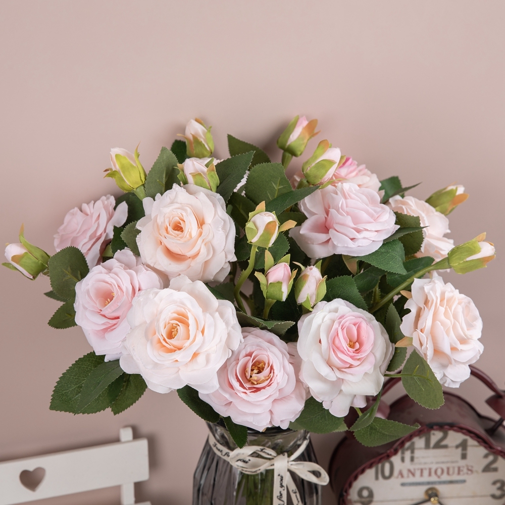 MW51011 Artificial Flower Rose New Design Silk Flowers Wedding Decoration Valentine's Day gift