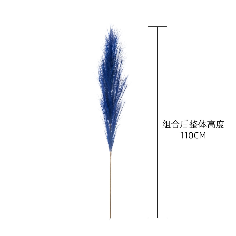 MW61215 Artificial Flower Segmented Assembly Pampas Grass New Design Decorative Flowers and Plants