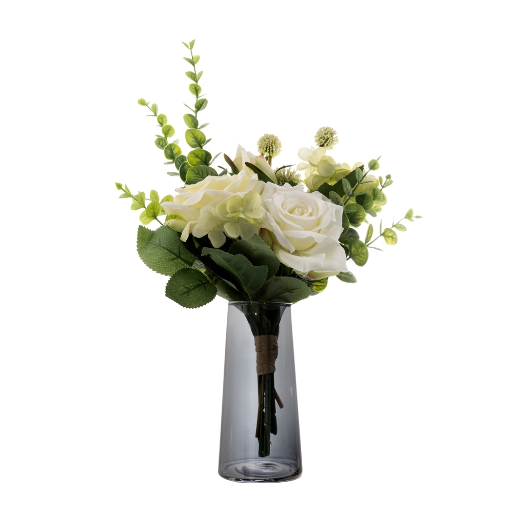 CF01048 Artificial Rose Bouquet New Design Bridal Bouquet Garden Wedding Decoration