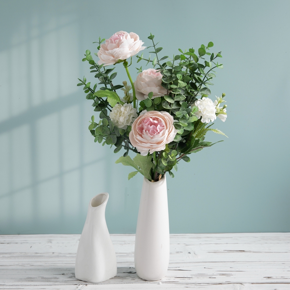 CF01142 Artificial Lotus Hydrangea Bouquet New Design Garden Wedding Decoration