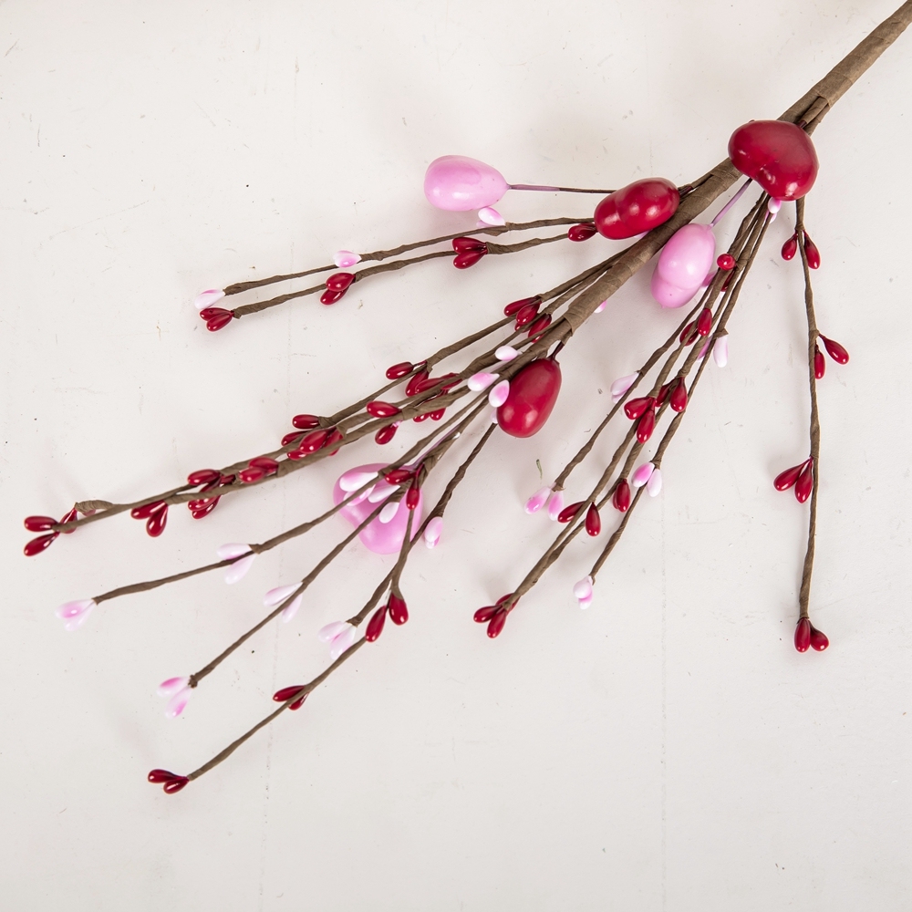 CL02001 Love Berry Branches PE artificial Flower Decoration DIY for Home Party Wedding Decoration Valentine's Day Event