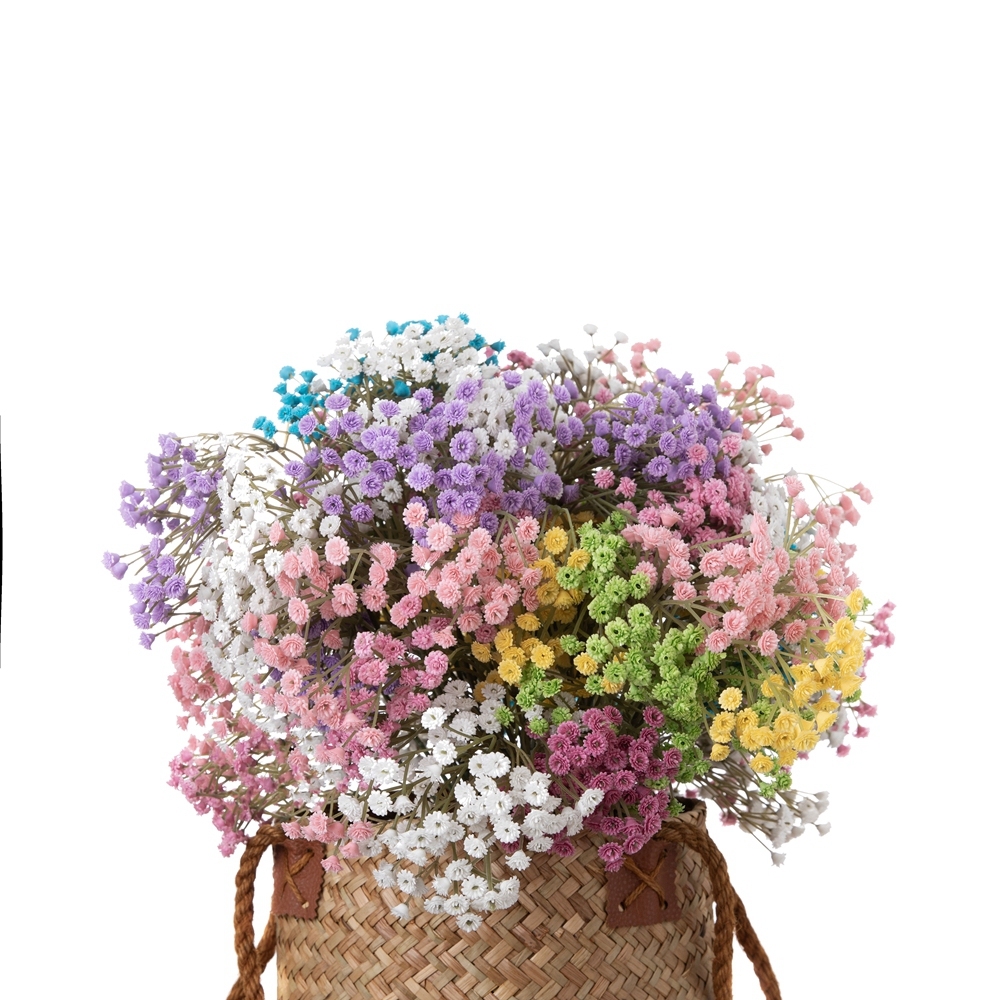 DY1-484 Realistic Artificial Flower Plant Plastic Gypsophila For Wedding Supplies