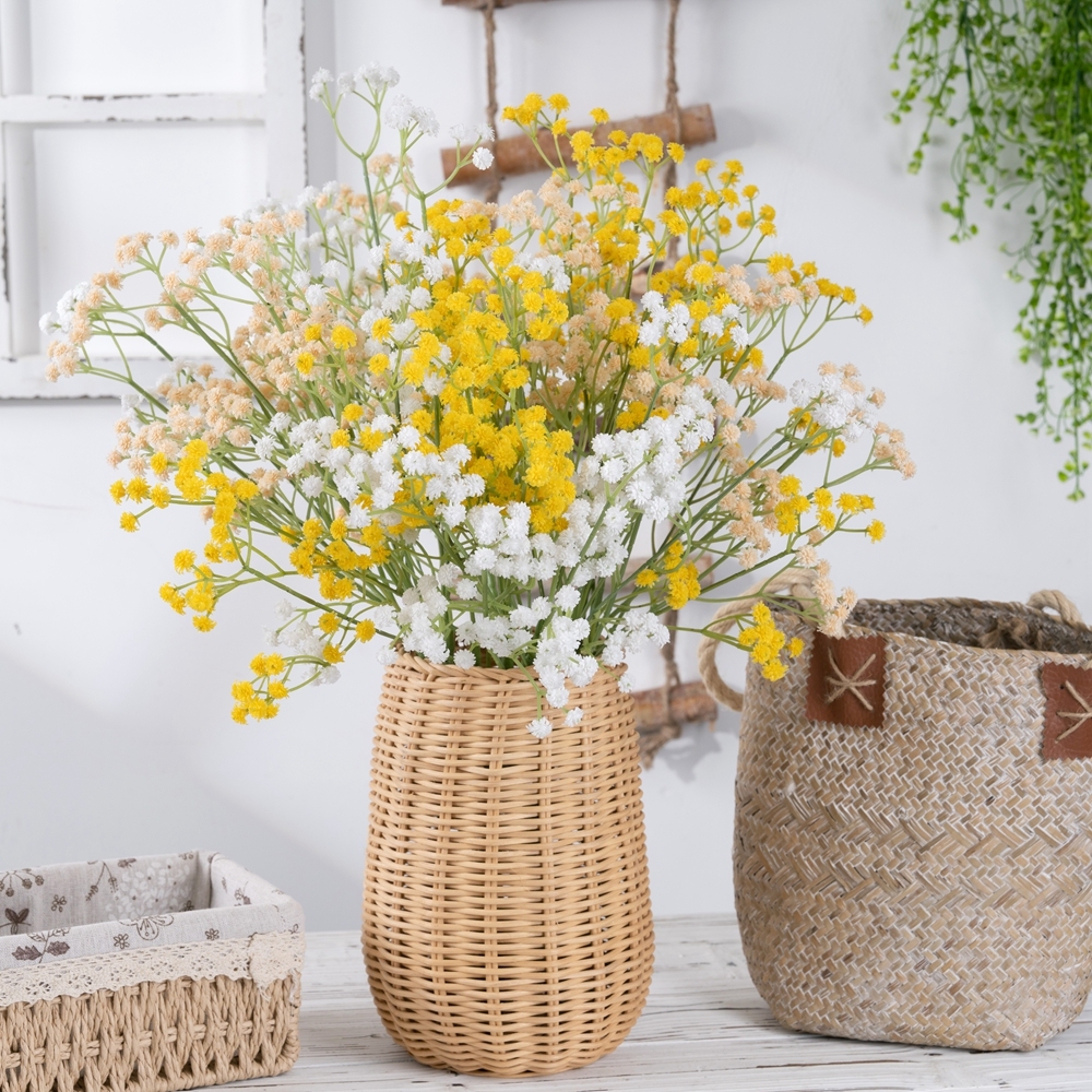CL08001 Baby's Breath Artificial Flowers for Gypsophila DIY Floral Bouquets Arrangement Wedding Home Decor Garden Decoration