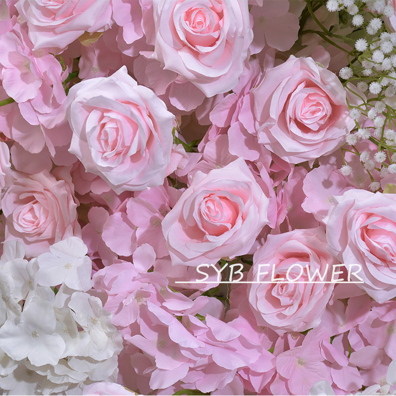 Customized Wedding Arch Silk Artificial Flowers Gate Flowers Wedding Arch Backdrop For Wedding Entrance Decoration