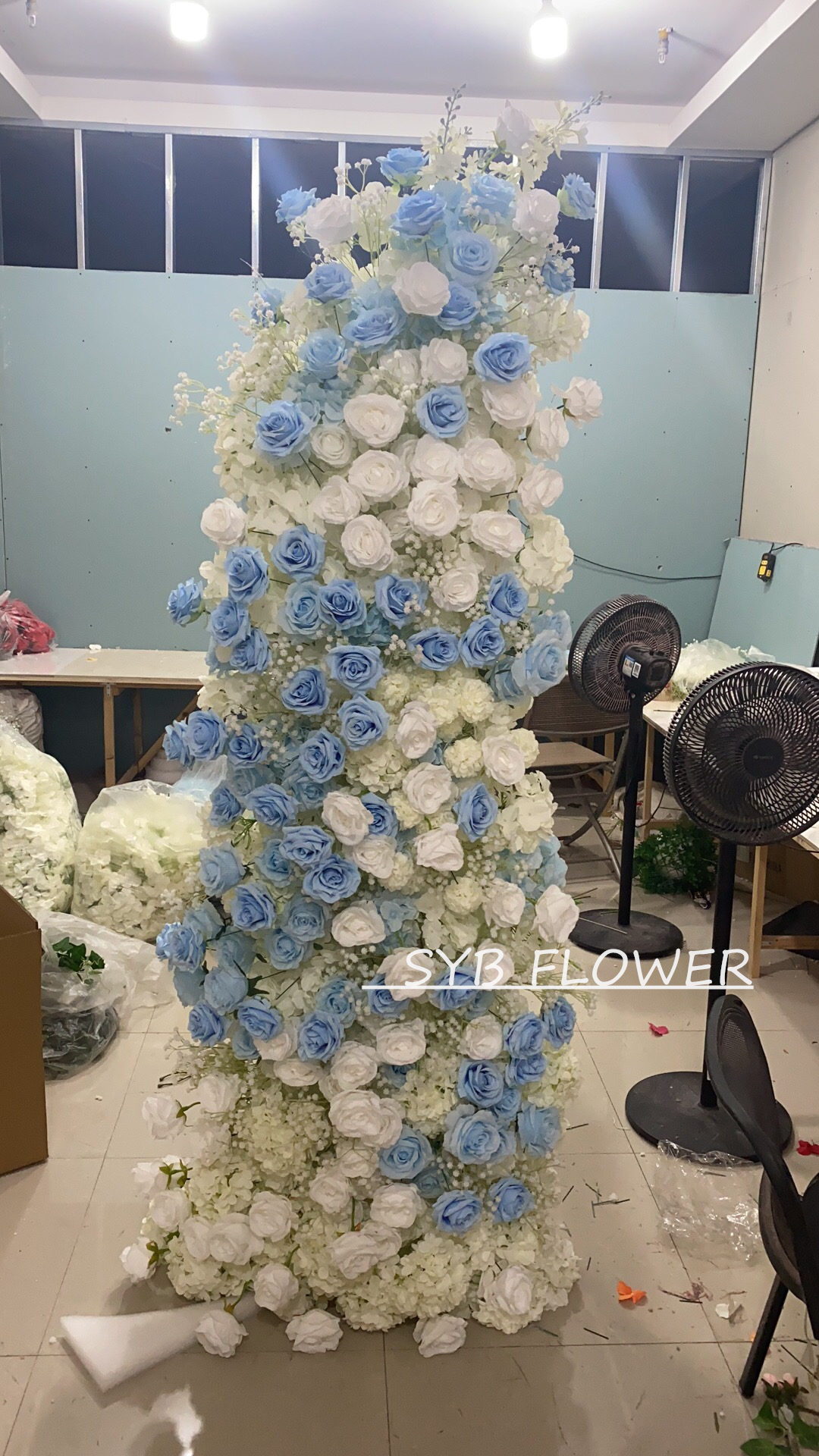 Customized Wedding Arch Silk Artificial Flowers Gate Flowers Wedding Arch Backdrop For Wedding Entrance Decoration