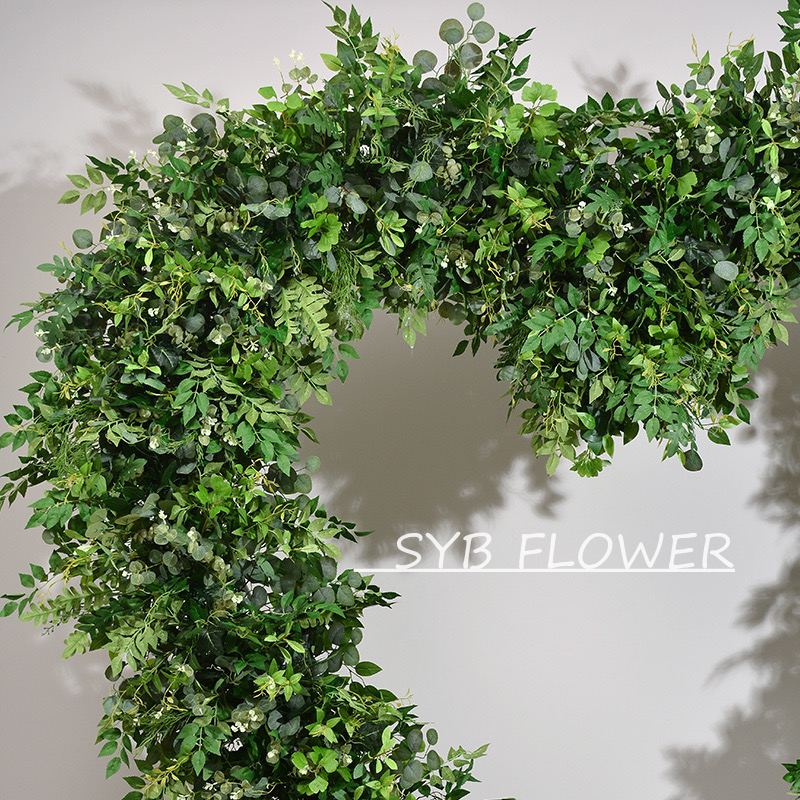 Wedding Decoration Heart Shaped Arch with Flower Backdrop Stand Red Rose Flower Arrangement Heart Flower Arch for Events Decor