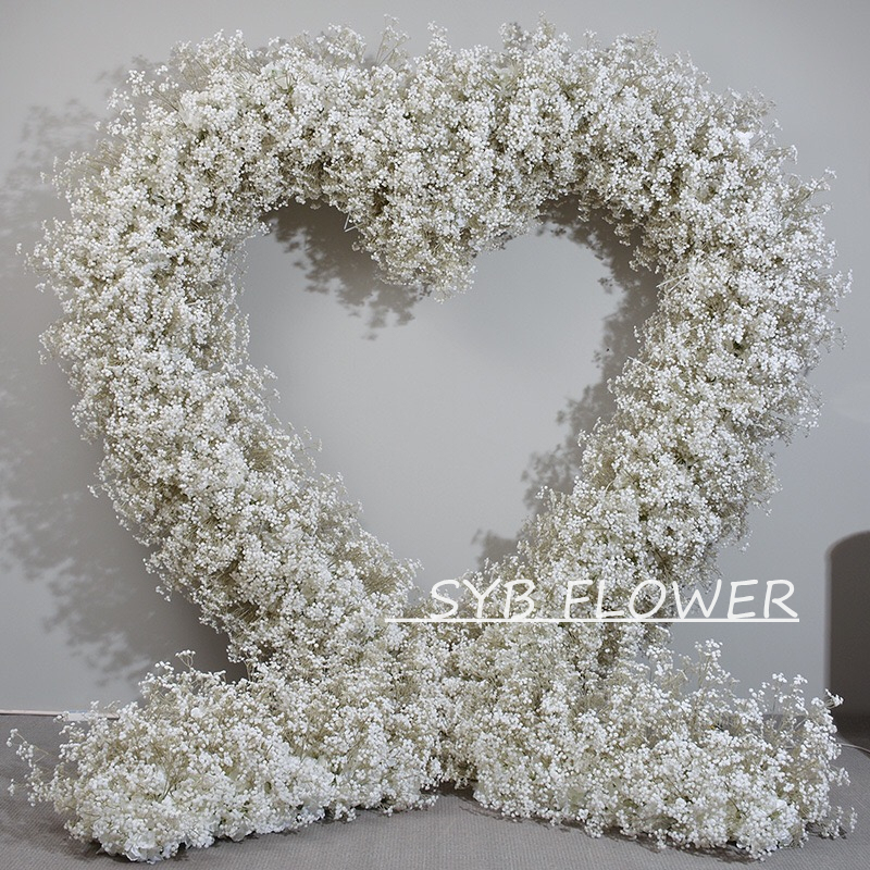 Customized Wedding Arch Silk Artificial Flowers Gate Flowers Wedding Arch Backdrop For Wedding Entrance Decoration