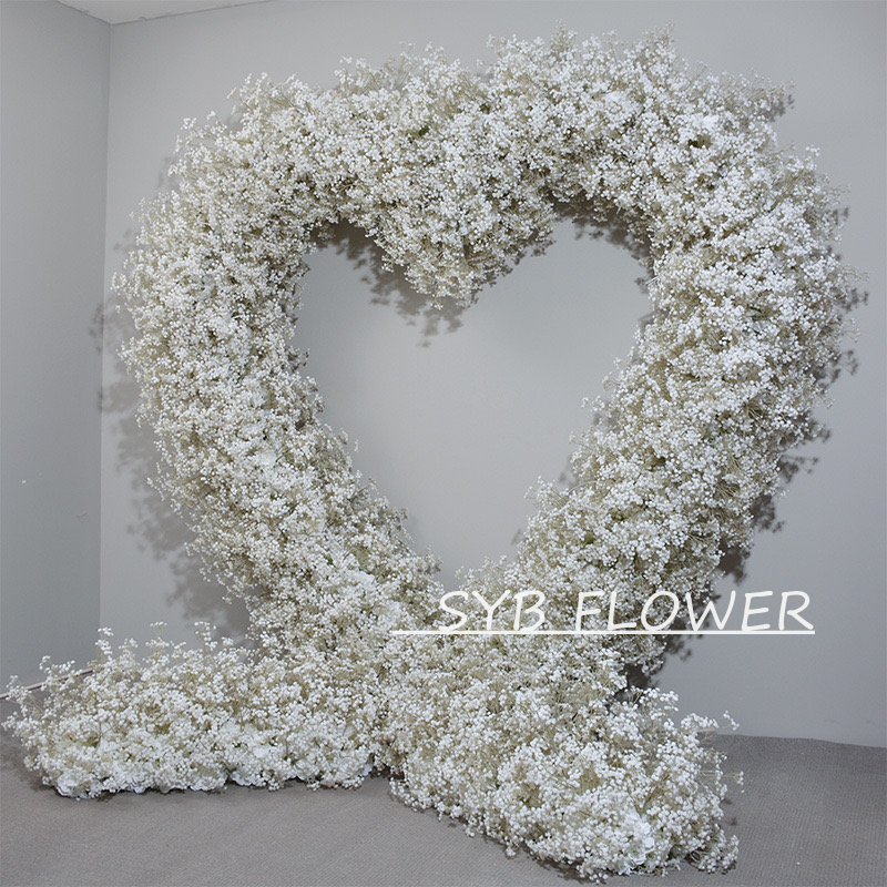 Customized Wedding Arch Silk Artificial Flowers Gate Flowers Wedding Arch Backdrop For Wedding Entrance Decoration