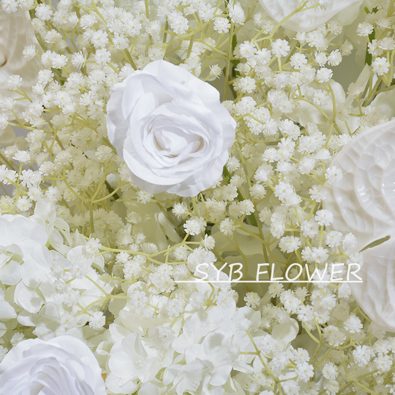 Customized Wedding Arch Silk Artificial Flowers Gate Flowers Wedding Arch Backdrop For Wedding Entrance Decoration