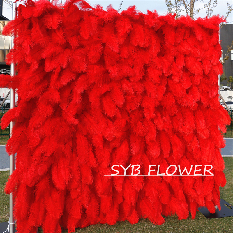 #HE-BD069 Customized 3D/5D Cloth Back Roll up Articifial Flower Wall Backdrop For Wedding Event Party Decoration