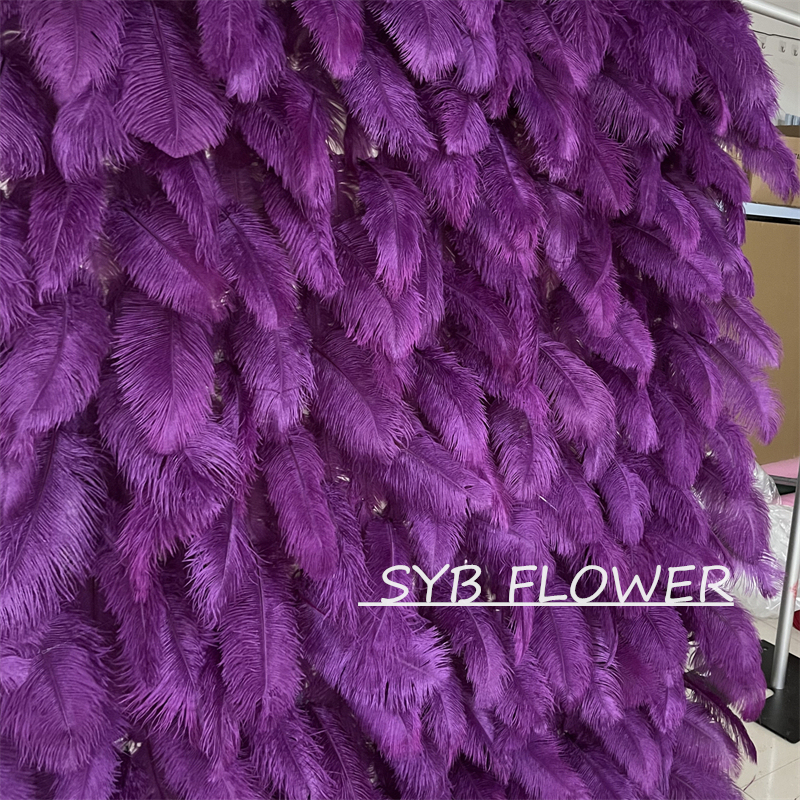 #HE-BD104 Customized 3D/5D Cloth Back Roll up Articifial Flower Wall Backdrop For Wedding Event Party Decoration